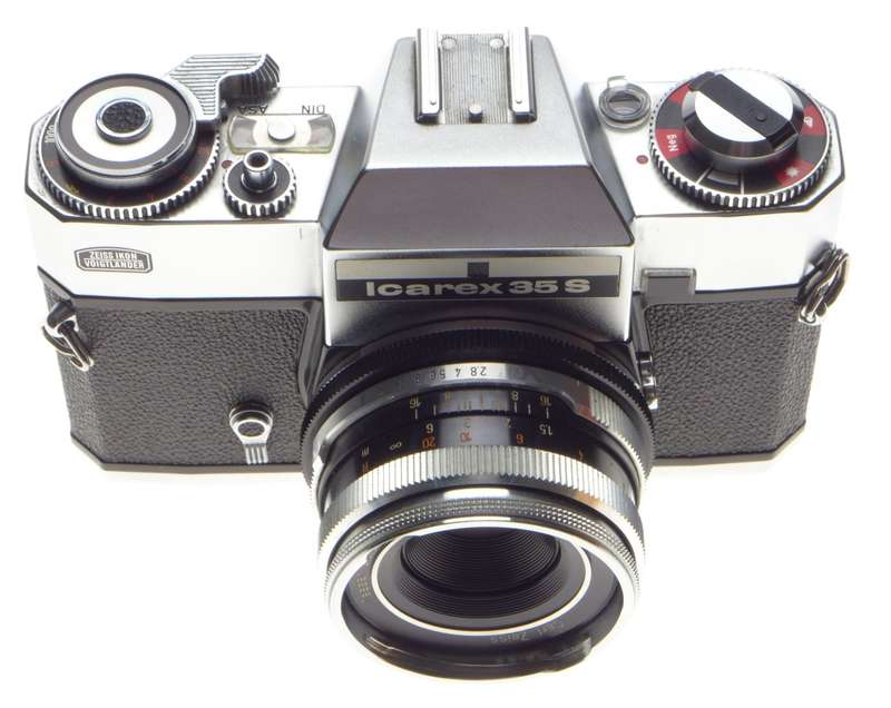 IKAREX 35 S Zeiss Ikon TESSAR 2.8/50 lens SLR German camera f=50mm coated vintage glass