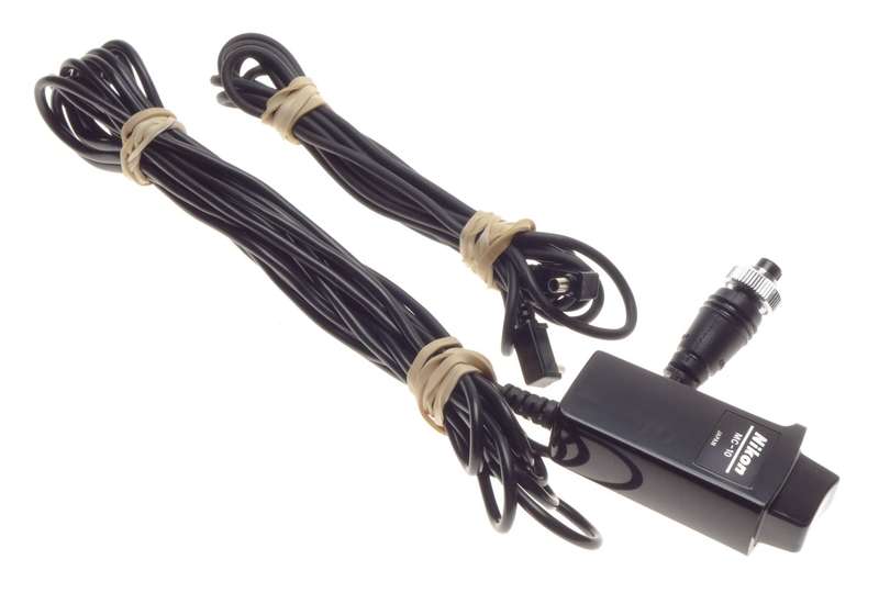 Nikon MC-10 electronic shutter release cable vintage SLR film camera F