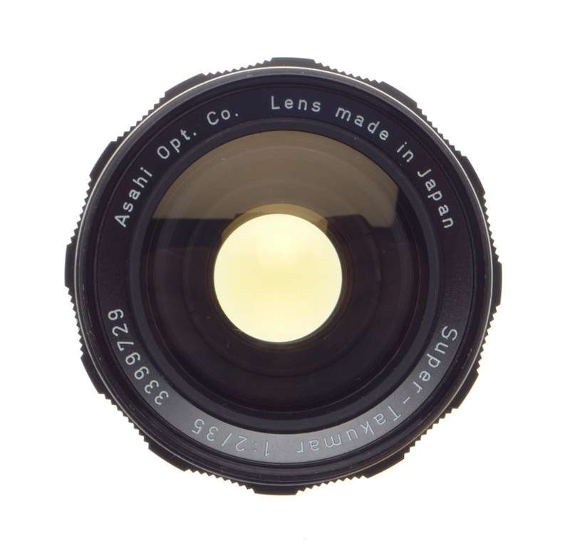 ASAHI Pentax Super-Takumar 1:2/35 Wide Angle screw mount SLR film camera lens hood - Pentax