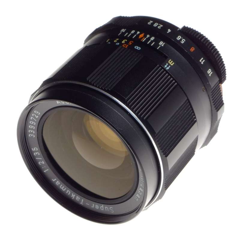 ASAHI Pentax Super-Takumar 1:2/35 Wide Angle screw mount SLR film camera lens hood - Pentax