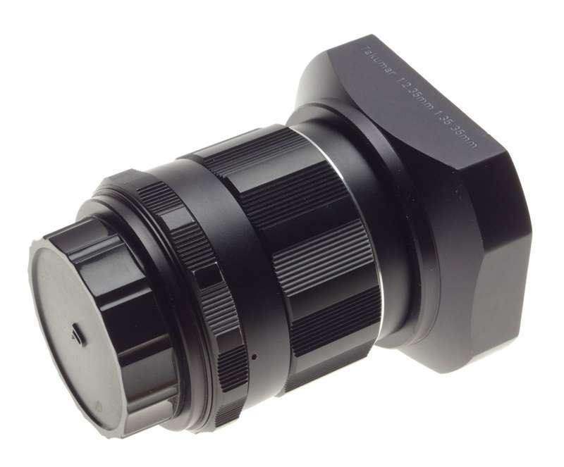 ASAHI Pentax Super-Takumar 1:2/35 Wide Angle screw mount SLR film camera lens hood - Pentax