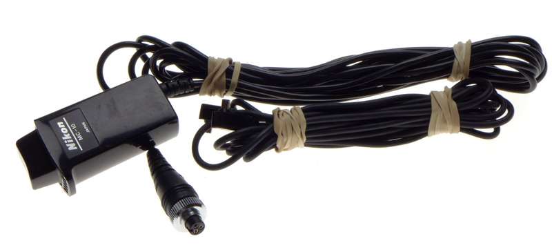 Nikon MC-10 electronic shutter release cable vintage SLR film camera F