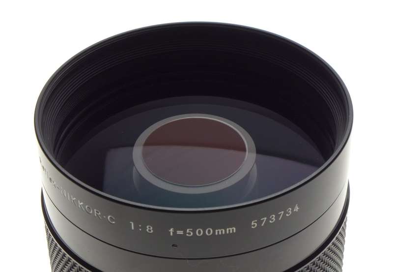 Reflex-Nikkor C 1:8 f=500mm MINT SLR vintage 35mm film camera mirror lens 8/500 Nikon - Nikon
