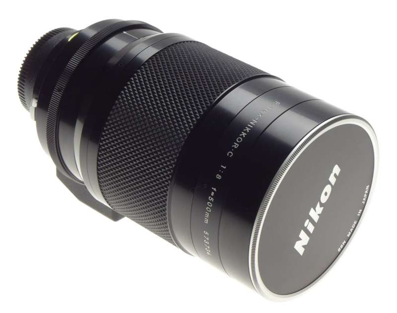 Reflex-Nikkor C 1:8 f=500mm MINT SLR vintage 35mm film camera mirror lens 8/500 Nikon - Nikon