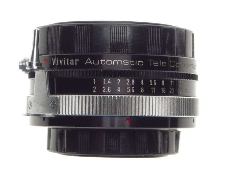 Nikon adapter VIVITAR automatic Tele Converter 2x-3 Close up macro lens mount for SLR - Vivitar