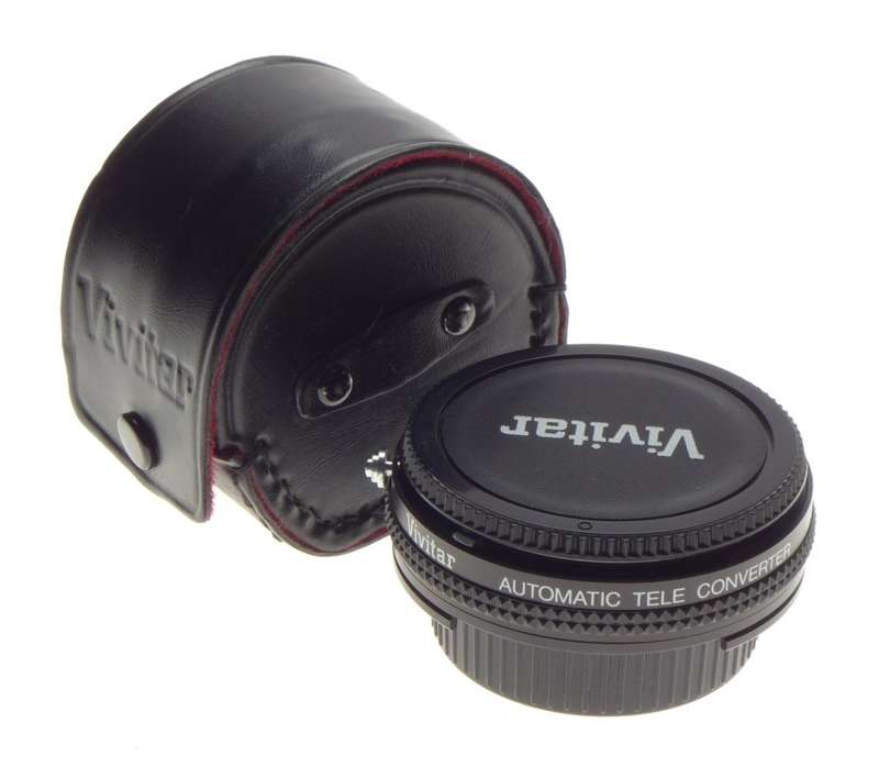 VIVITAR Automatic Tele converter 1.5x-3 MINT condition close up macro adapter for SLR cameras
