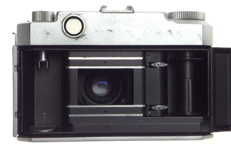 AIRES 35-IIA Rangefinder camera Q Copal shutter 2.8 f=5cm Not working
