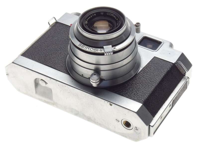 AIRES 35-IIA Rangefinder camera Q Copal shutter 2.8 f=5cm Not working