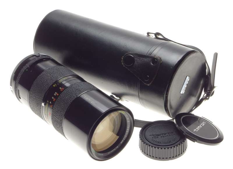 TAMRON Zoom lens for PENTAX K f=85-210mm 1:4.5 fixed aperture vintage glass
