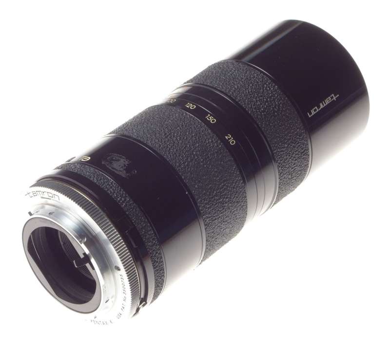 TAMRON Zoom lens for PENTAX K f=85-210mm 1:4.5 fixed aperture vintage glass