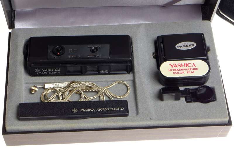 YASHICA Atoron Electro sub miniature spy camera kit with accessories boxed - Yashica