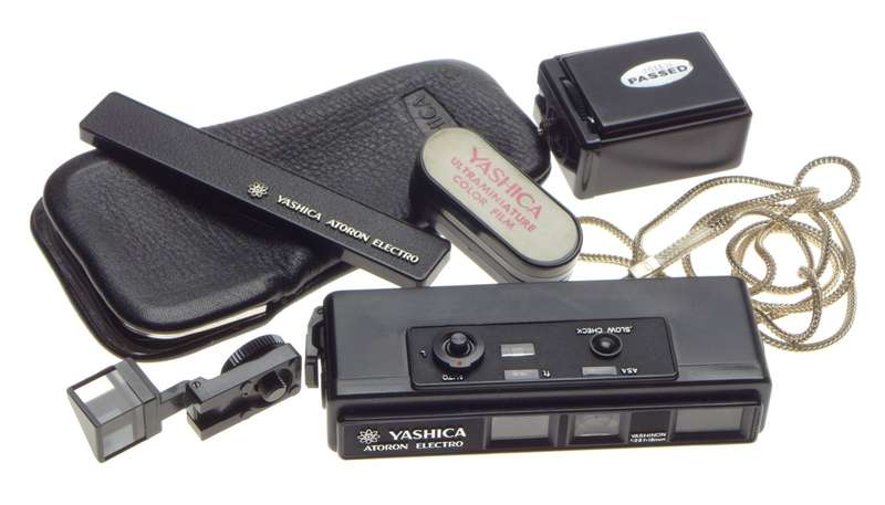 YASHICA Atoron Electro sub miniature spy camera kit with accessories boxed - Yashica