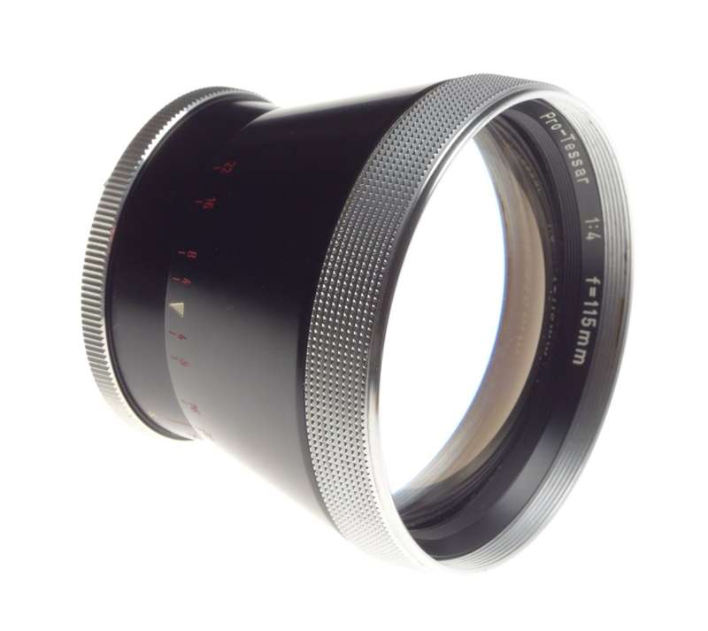 ZEISS Pro-Tessar 1:4 f=115mm coated Contarex camera lens vintage 35mm film camera - Zeiss