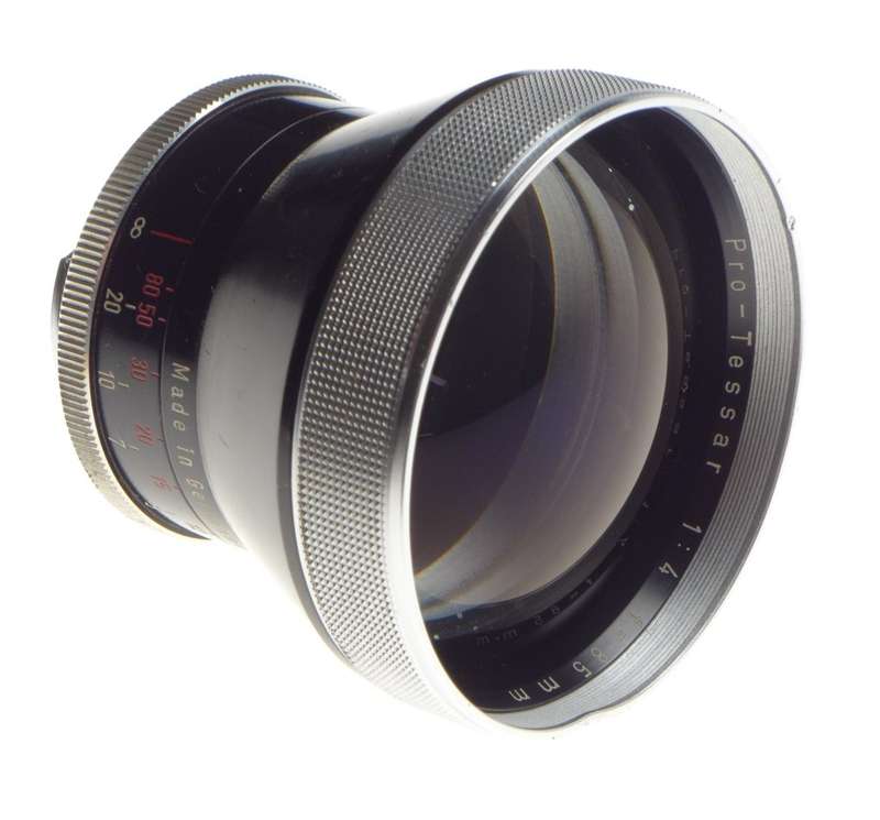 ZEISS Pro-Tessar 1:4 f=85mm coated Contarex camera lens vintage 35mm film camera - Zeiss