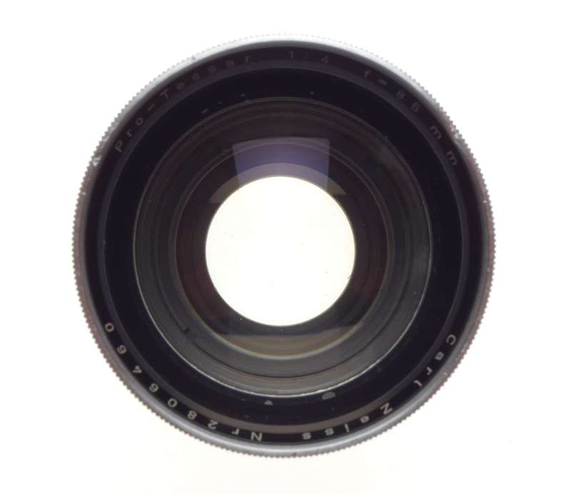 ZEISS Pro-Tessar 1:4 f=85mm coated Contarex camera lens vintage 35mm film camera - Zeiss