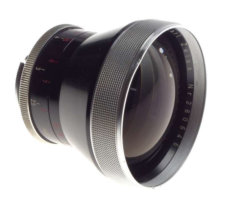 ZEISS Pro-Tessar 1:4 f=85mm coated Contarex camera lens vintage 35mm film camera - Zeiss