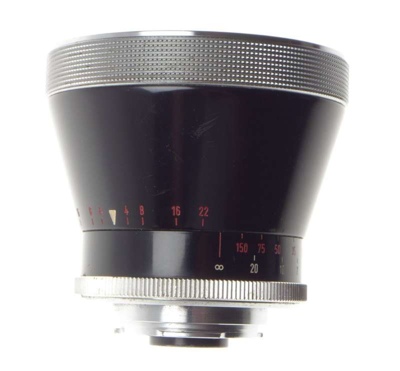 ZEISS Pro-Tessar 1:4 f=115mm coated Contarex camera lens vintage lens needs cleaning - Zeiss