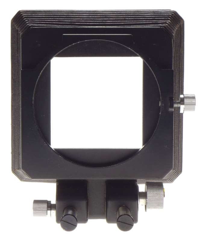 Mamiya Bellows Compendium Lens hood / shade attachment device for medium format film camera - Mamiya