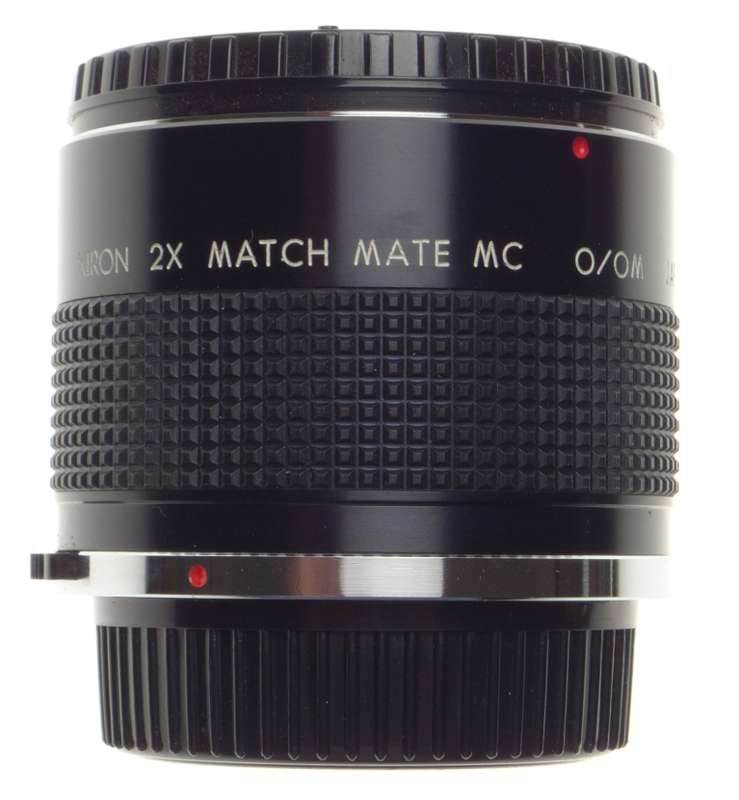 KIRON MC Match Mate Teleconverter for Olympus O/M cameras lenses doubler caps excellent glass