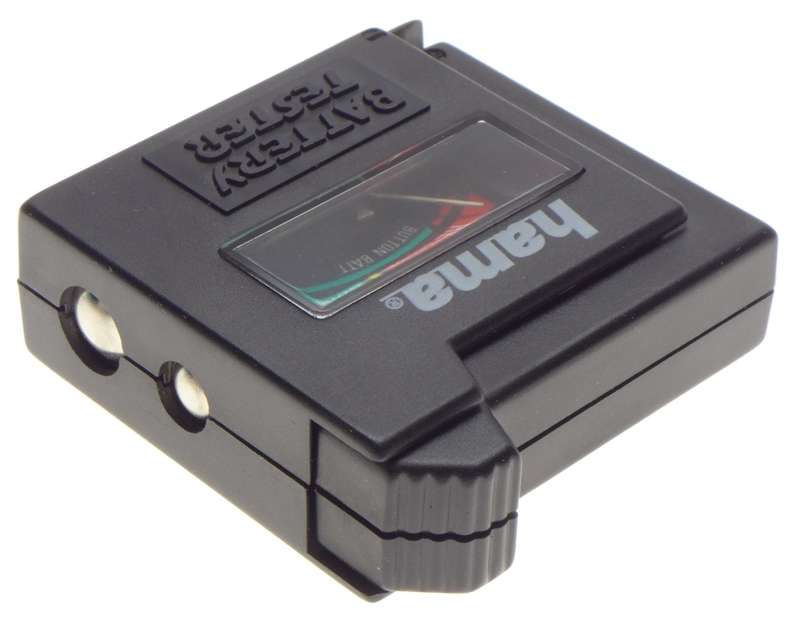 HAMA new old stock battery tester sealed in box 46542