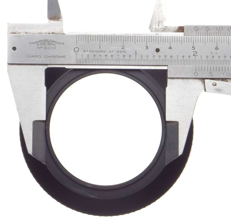 Wide conversion lens X0.7 VK-CL80W 51mm screw mount clean glass with caps - Wide