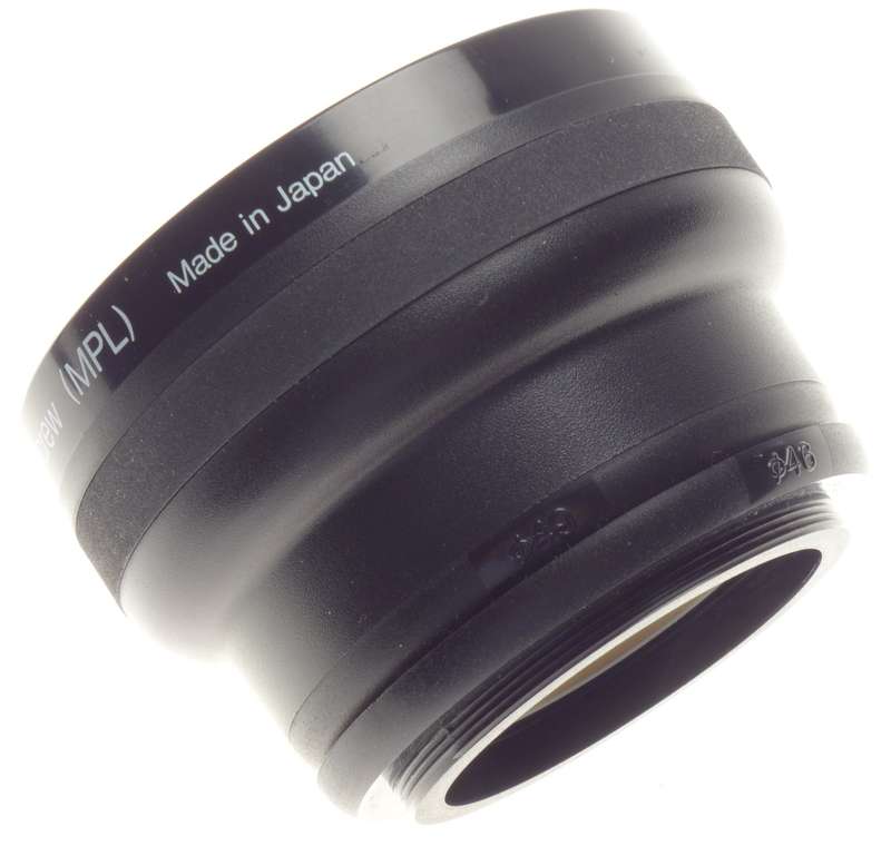 Hi Tech AF video Telephoto Converter 2x 49mm screw MPL caps clean