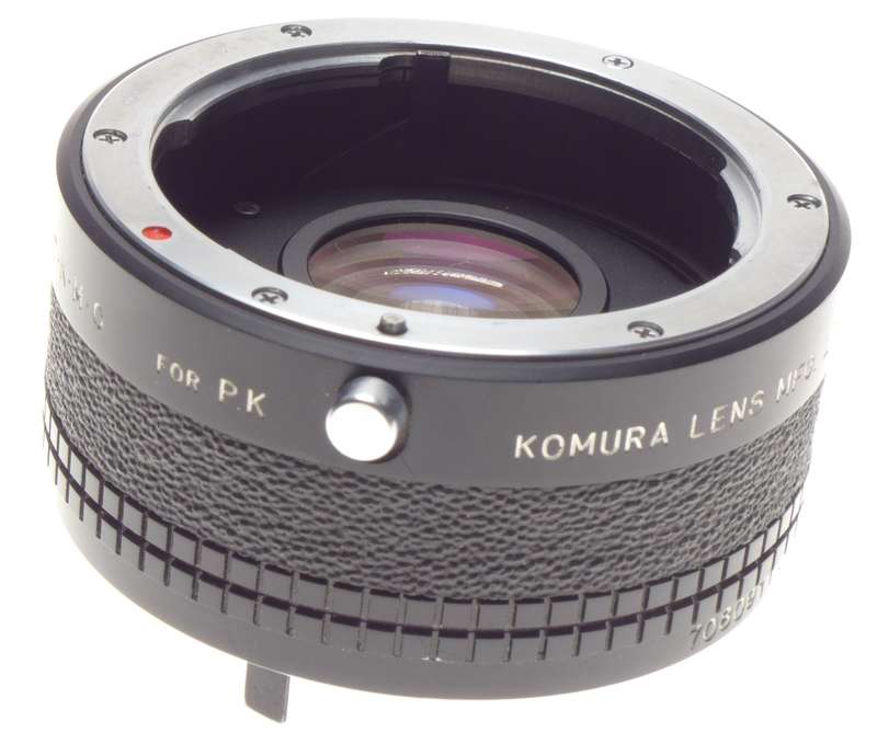 KOMURA lens TELMORES 95 II 7K M.G for P.K converter cased caps excellent