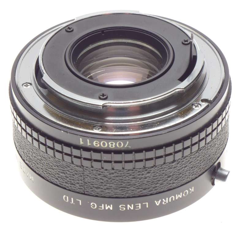 KOMURA lens TELMORES 95 II 7K M.G for P.K converter cased caps excellent