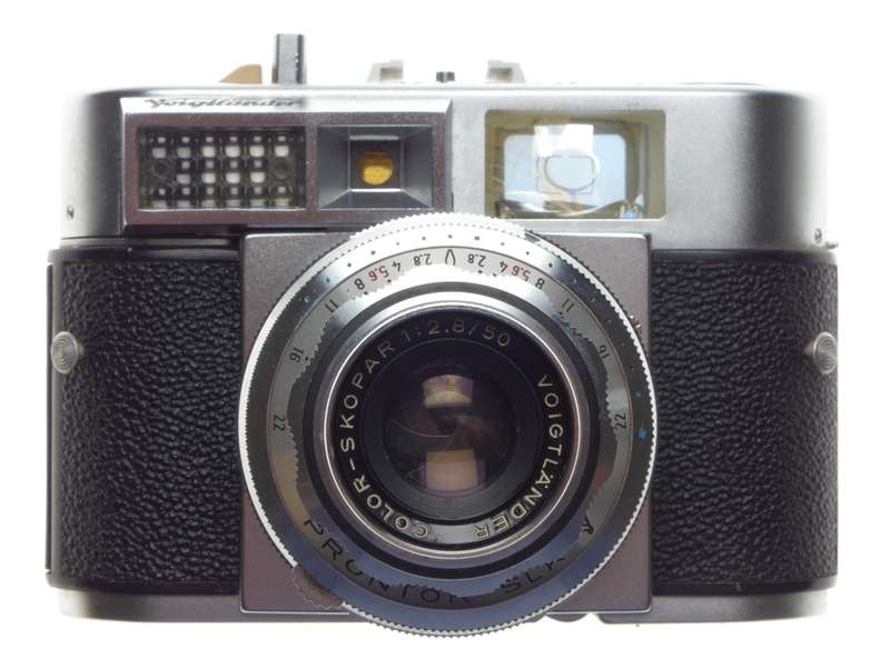 Voigtlander Vitomatic IIa 35mm film camera PRONTOR SLK Shutter Color Skopar 1:2.8 f=50mm - Voigtland