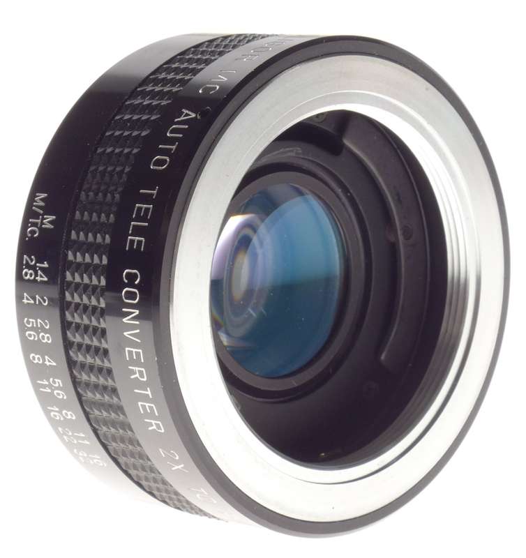 SOLIGOR MC Auto Tele Converter 2x to fit PENTAX ES vintage 35mm film camera