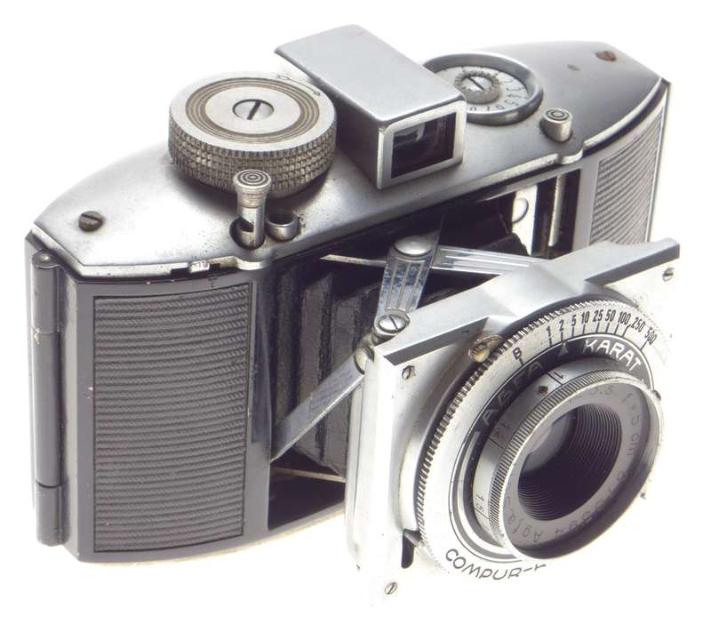 Agfa Karat classic vintage film camera AGFA Solinar 3.5 f=5cm lens COMPUR shutter - Agfa