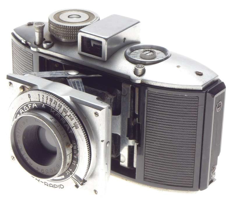 Agfa Karat classic vintage film camera AGFA Solinar 3.5 f=5cm lens COMPUR shutter - Agfa