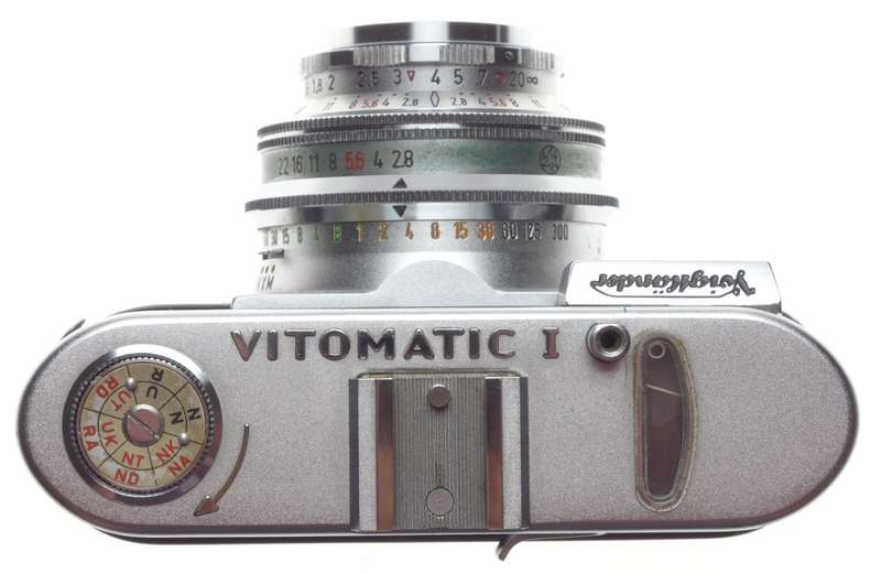 Voigtlander Vitomatic I 35mm film camera PRONTOR SLK-V Shutter Color-Skopar 1:2.8 f=50mm