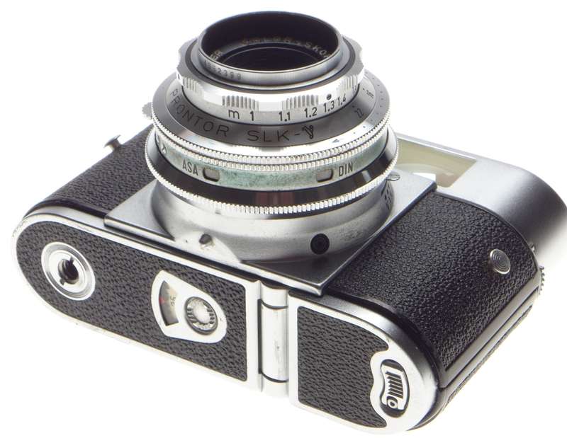 Voigtlander Vitomatic I 35mm film camera PRONTOR SLK-V Shutter Color-Skopar 1:2.8 f=50mm