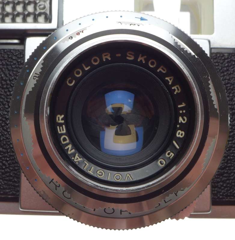 Voigtlander Vitomatic I 35mm film camera PRONTOR SLK-V Shutter Color-Skopar 1:2.8 f=50mm
