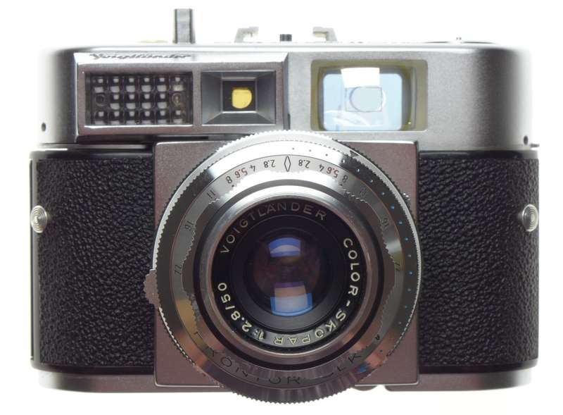 Voigtlander Vitomatic II 35mm film camera PRONTOR SLK-V Shutter Color-Skopar 1:2.8 f=50mm