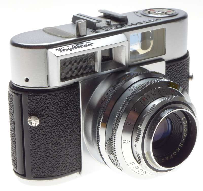 Voigtlander Vitomatic II 35mm film camera PRONTOR SLK-V Shutter Color-Skopar 1:2.8 f=50mm