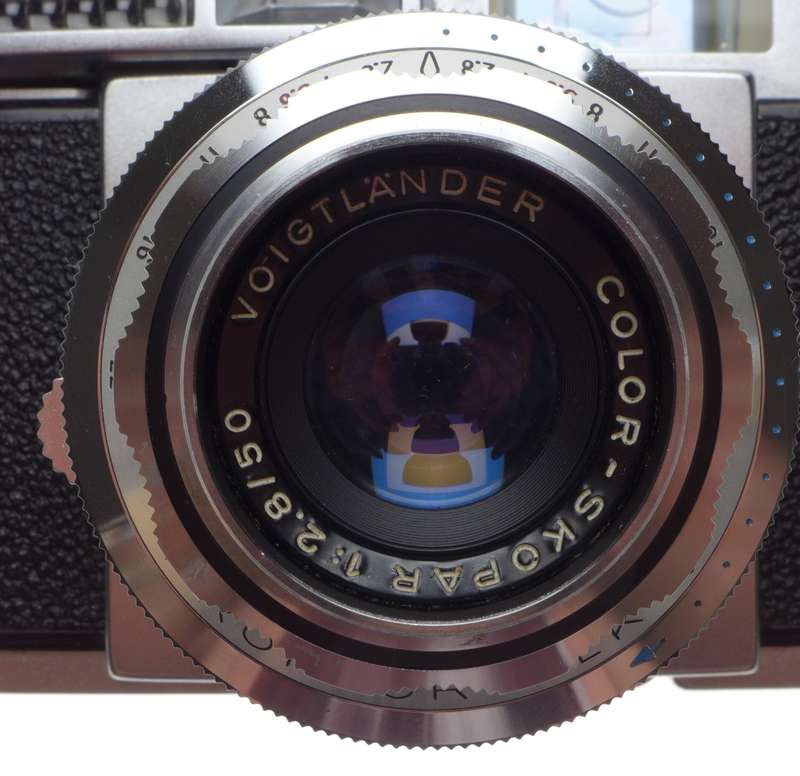 Voigtlander Vitomatic II 35mm film camera PRONTOR SLK-V Shutter Color-Skopar 1:2.8 f=50mm