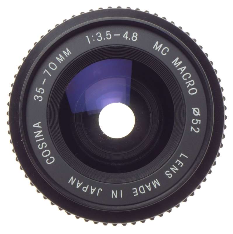 COSINA 35-70mm 1:3.5-4.8 MC Macro for PENTAK K cameras mounts filter caps