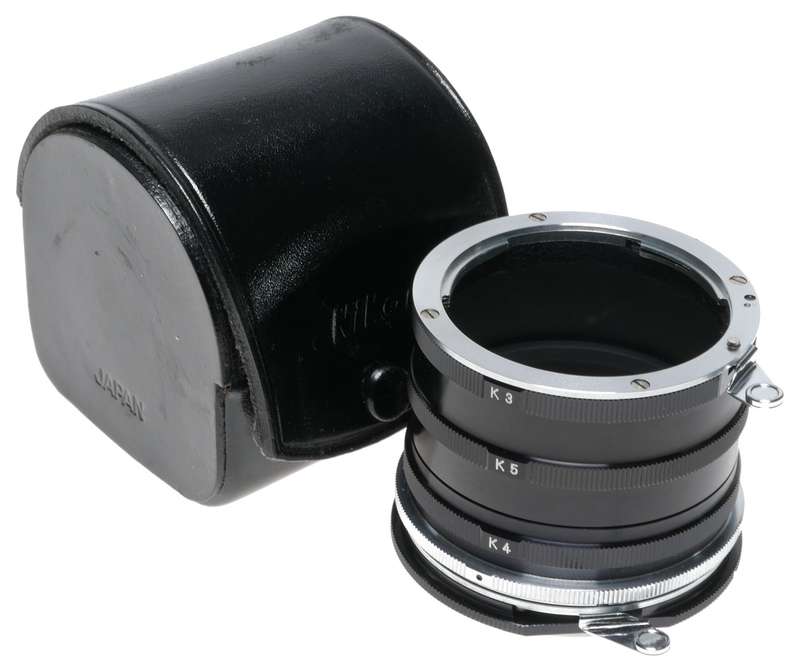 Nikon Set of K mount adapters vintage SLR film camera