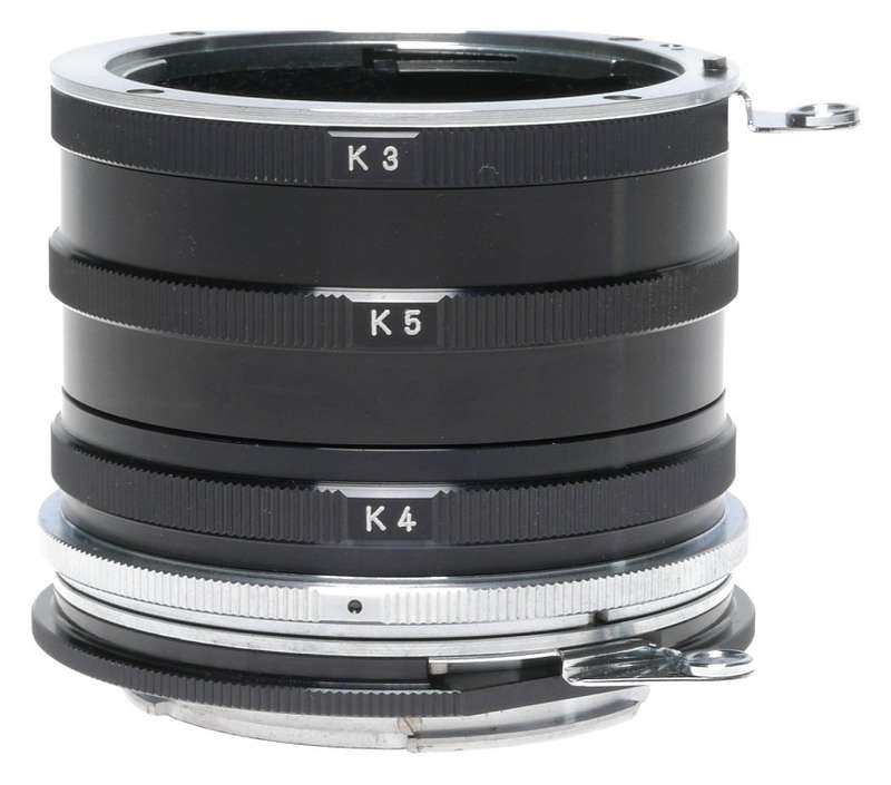 Nikon Set of K mount adapters vintage SLR film camera
