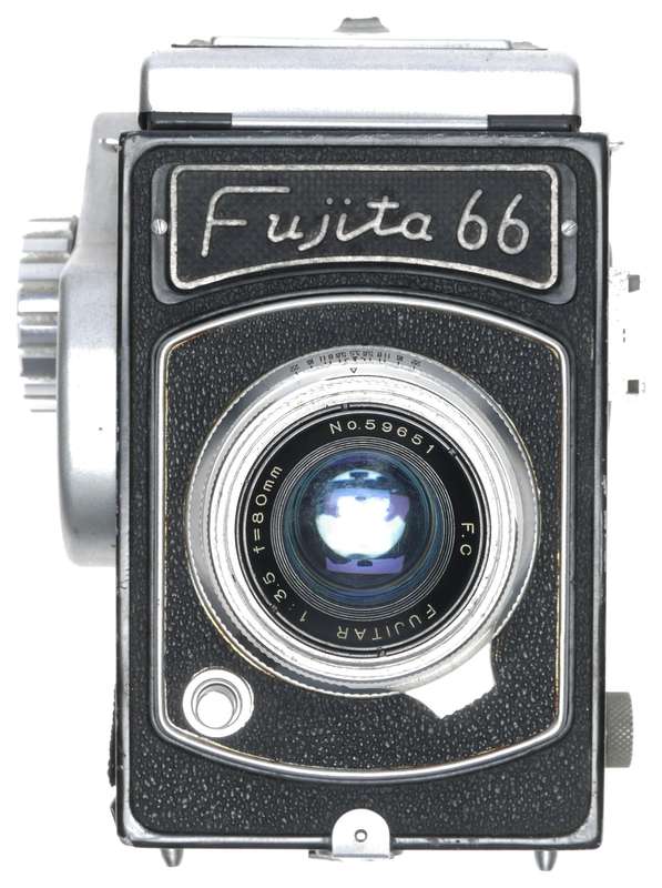 Fujita 66 Medium format vintage SLR fujitar 3.5/80mm lens - Fujita