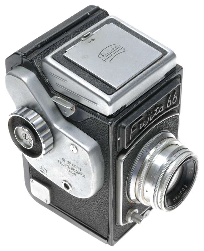 Fujita 66 Medium format vintage SLR fujitar 3.5/80mm lens - Fujita