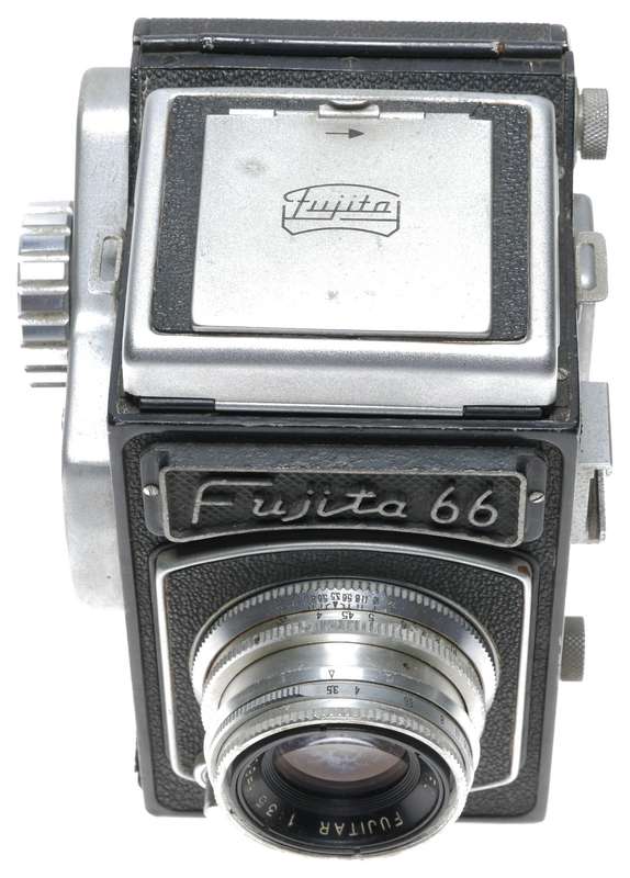 Fujita 66 Medium format vintage SLR fujitar 3.5/80mm lens - Fujita