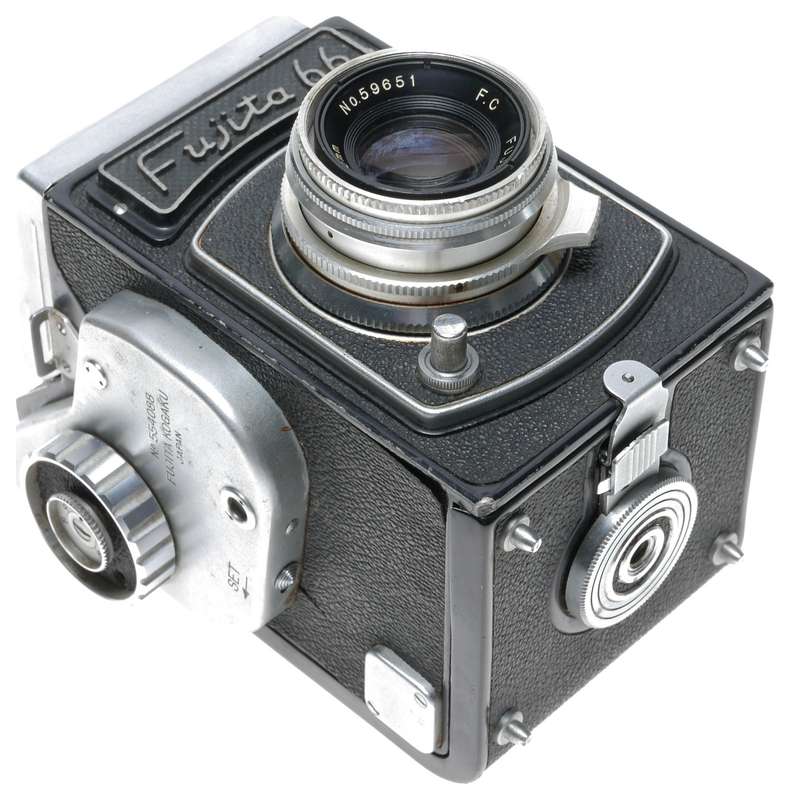 Fujita 66 Medium format vintage SLR fujitar 3.5/80mm lens - Fujita