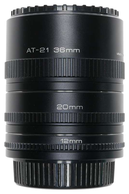 Vivitar Automatic extension tubes AT 21-36, 20, 12mm