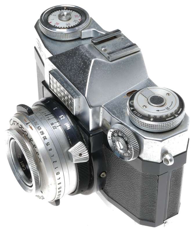 Zeiss Contaflex compur synchro Tessar 2.8/50 film camera