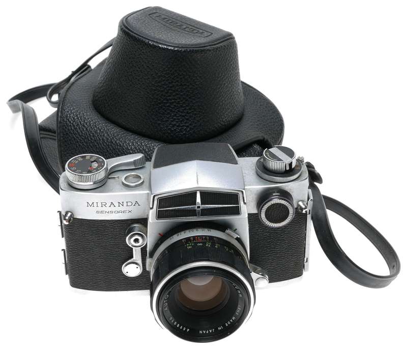 Miranda Sensorex SLR vintage film camera 1.9/50mm