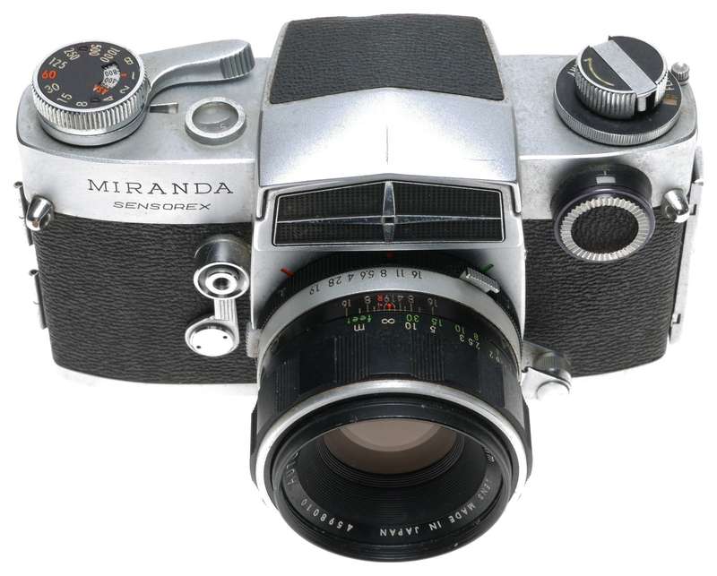 Miranda Sensorex SLR vintage film camera 1.9/50mm