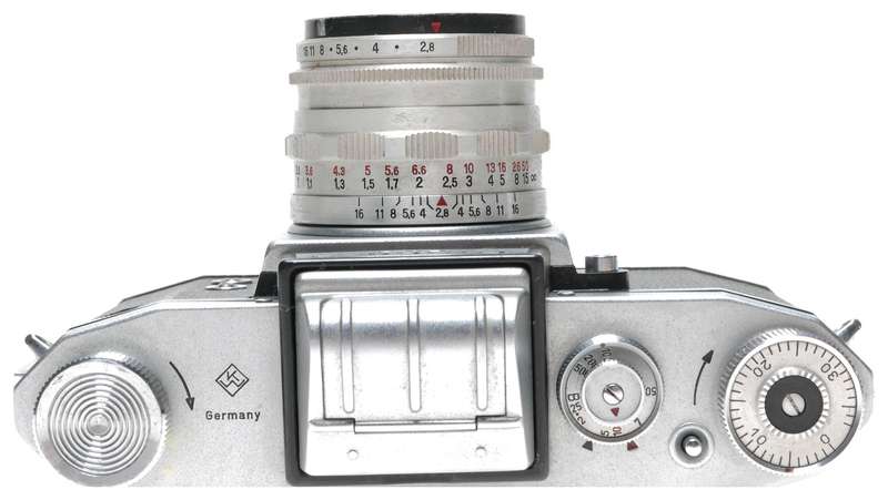 Praktica FX 2 camera Jena 2.8 f=50mm lens case excellent outfit